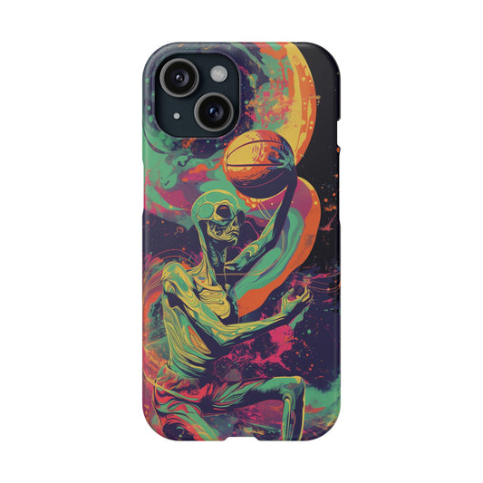 iPhone 15 Case - Alien Basketball